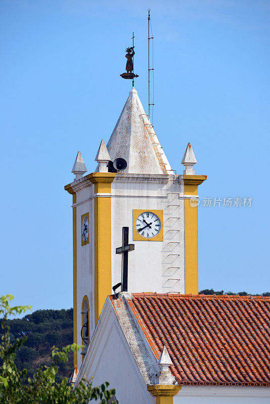 圣地亚哥教区教堂做Escoural - 16世纪，蒙特莫诺沃，Évora区，葡萄牙